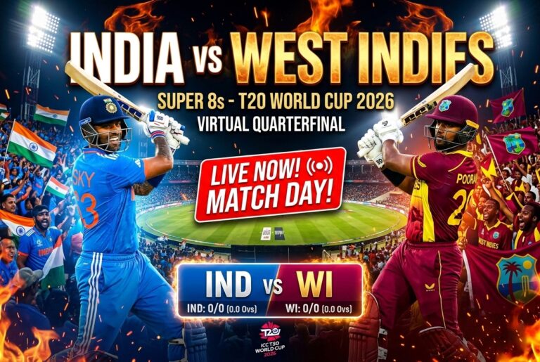 T20 World Cup 2026 Live