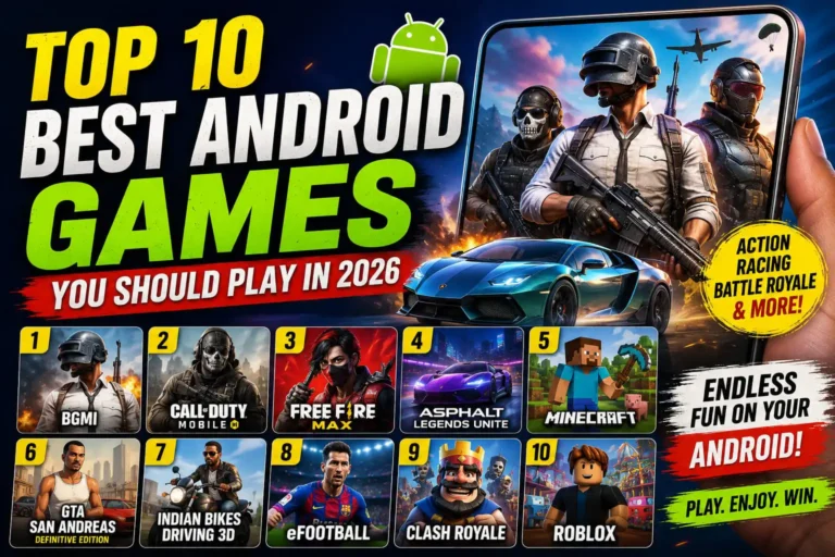 Top 10 Best Android Games You Should Play in 2026