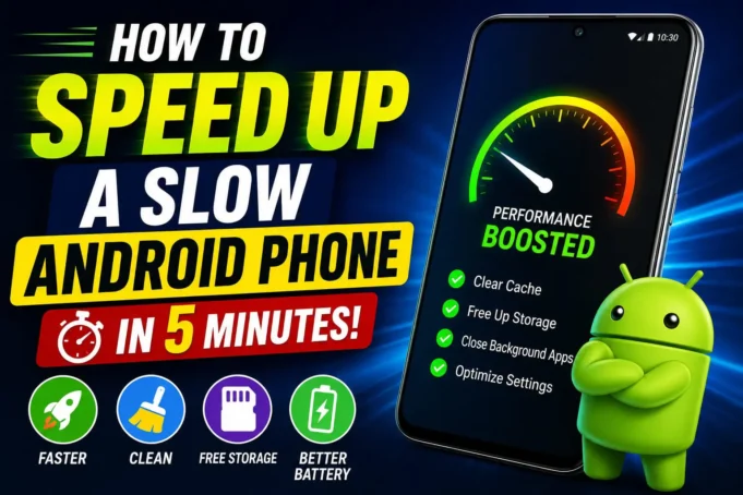 How to Speed Up a Slow Android Phone in 5 Minutes (2026 Guide) How to Speed Up a Slow Android Phone in 5 Minutes