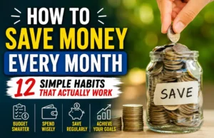 How to Save Money Every Month: 12 Simple Habits That Actually Work How to Save Money Every Month: 12 Simple Habits That Actually Work