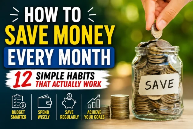 How to Save Money Every Month: 12 Simple Habits That Actually Work