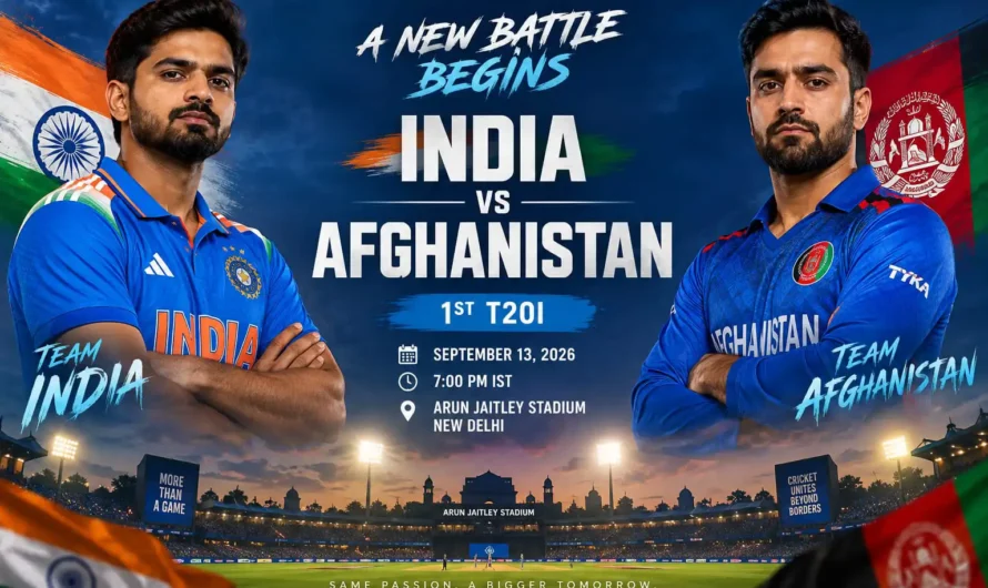 India vs Afghanistan 1st T20I: A New T20 Battle Begins in Delhi