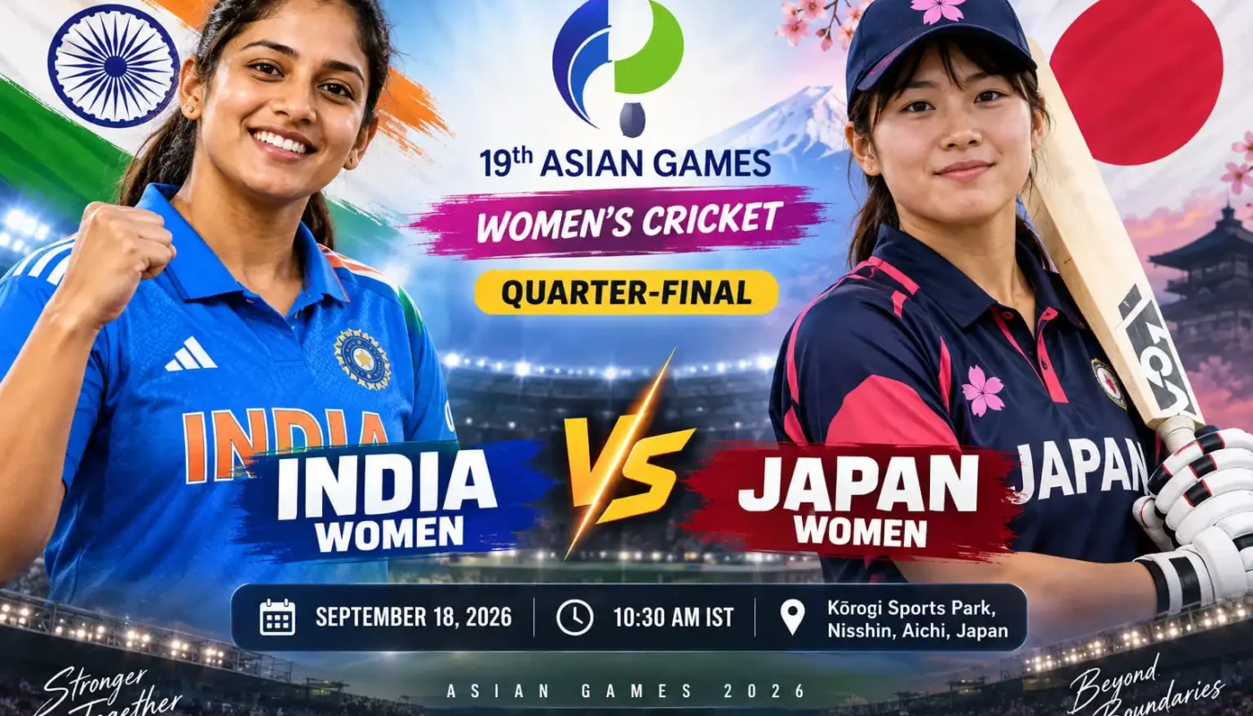 India Women vs Japan Women: Asian Games 2026 Cricket Quarter-Final